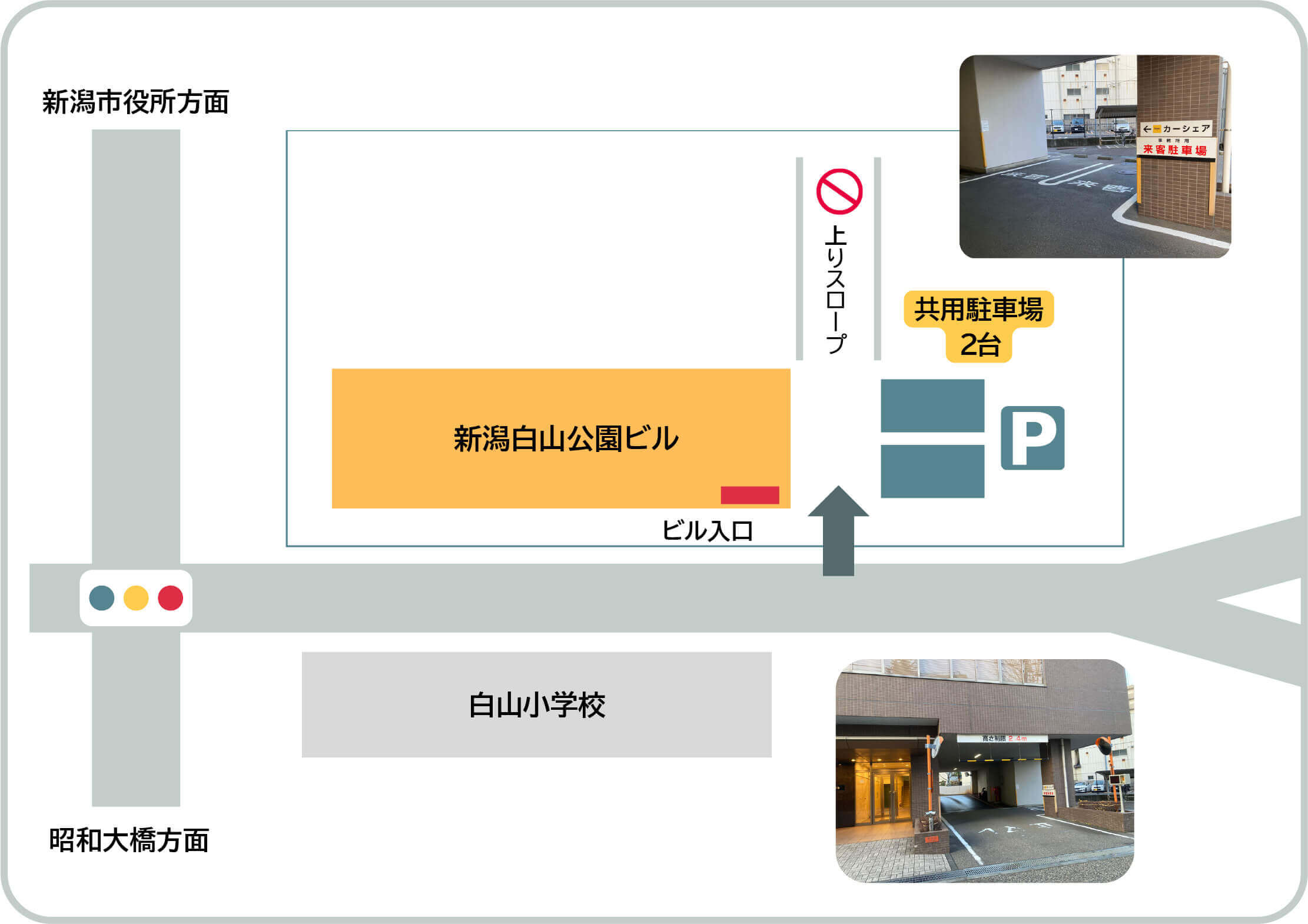 駐車場のご案内